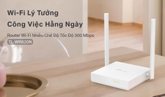 Bộ phát Wifi TP-LINK TL-WR820N (300Mbps, 2 ăng ten)