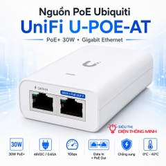 Nguồn PoE Ubiquiti UniFi U-POE+ (30W)