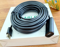 Cáp nối USB 2.0 có chip khuếch đại Ugreen 10321 (10 mét)