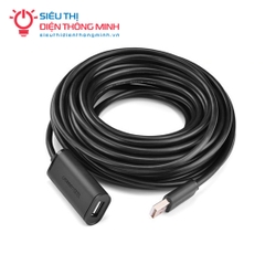 Cáp nối USB 2.0 có chip khuếch đại Ugreen 10321 (10 mét)