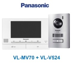 Bộ chuông hình Panasonic VL-MV70+VL-524 (Màn VL-MV70 + Camera cửa VL-V524)
