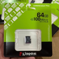 Thẻ nhớ Kingston MicroSD 64GB SDCS3/64GBSP chính Hãng