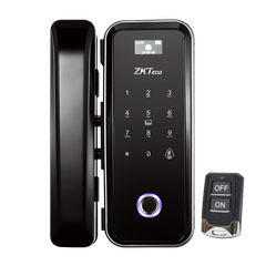 Khóa cửa điện tử ZKTeco cửa kính ZKT-GL300 (Vân tay, Thẻ từ, Mật mã, Remote)