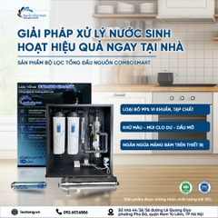 Giải pháp xử lý nước sinh hoạt hiệu quả ngay tại nhà