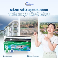 Màng Lọc UF Thích Hợp Lắp Ở Đâu ?