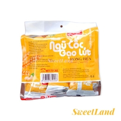 Thanh gạo lứt ngũ cốc chà bông Gia Phát 10 thanh/túi