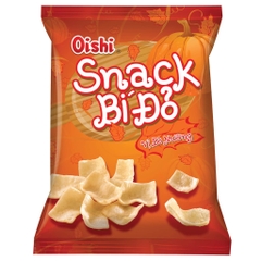 Oishi Snack bí đỏ vị bò nướng 68g