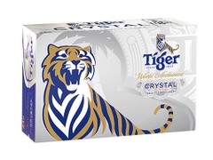 Bia Tiger bạc lon 330ml