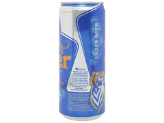 Bia Tiger nâu lon 330ml