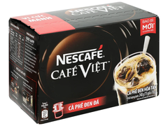 Cà phê đen hoà tan Nescafé Café Việt 240g (15 gói x 16g)