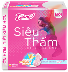 Băng vệ sinh Diana siêu mỏng cánh