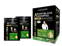 Gội là đen thảo dược 3 in 1 250ml (hộp 10 gói)