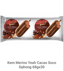 Kem que Merino Yeah Cacao Socola Đậu Phộng 68g