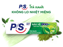 Kem đánh răng P/S trà xanh 100g