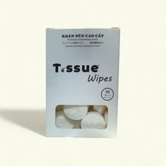 Khăn Nén Cao Cấp T.ssue(30 viên/hộp)