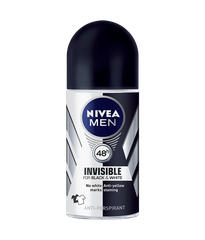 Lăn khử mùi Nivea Men for black & white x5 ngăn ố vàng 50ml