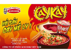Mì ly Caykay bò 66g