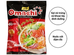 Mì gói Omachi xốt bò hầm 80g