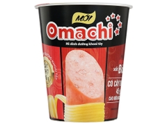 Mì ly Omachi xốt bò hầm 115g (Có xúc xích)
