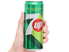 7 up soda chanh lon 320ml
