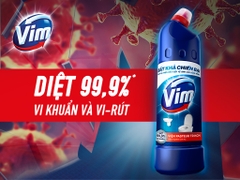 Chất tẩy rửa Vim xanh 880ml