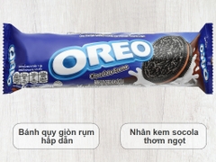 Oreo cây vị socola 119.6g