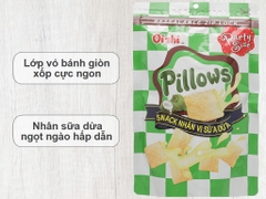 Pillows Snack Nhân Vị Sữa Dừa 85g