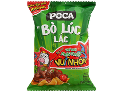 Bánh Snack Poca Bò Lúc Lắc 60g
