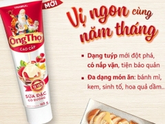 Sữa đặc có đường Ông Thọ dạng tuýp 165g
