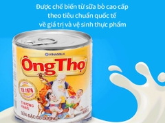 Sữa đặc có đường Ông Thọ dạng lon 380g