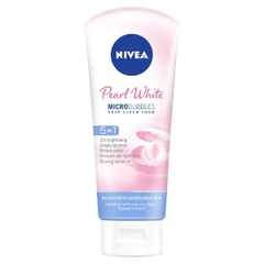 Sữa rửa mặt Nivea pearl bright clay foam 100g