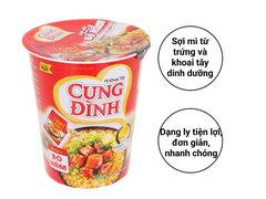 Mì ly Cung Đình bò hầm 64g