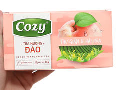 Trà Cozy hương đào (25 túi x 2g)