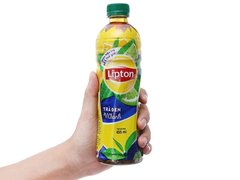 Lipton trà đen vị chanh chai 450ml