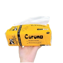 Khăn giấy rút Gấu Corana