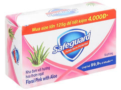 Xà bông cục Safeguard lô hội 130g