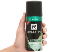 Xịt ngăn mùi toàn thân Romano classic 150ml