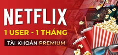 Netflix Premium ( Loại riêng)