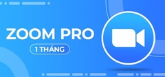 Nâng cấp Tài khoản Zoom Pro 100 người (1 tháng)