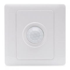 Bộ Cảm biến chuyển động tích hợp kết nối báo cháy 500W/200W (đèn sợi đốt/đèn huỳnh quang) Simon 50 45E303