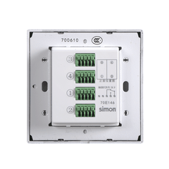 Module Nút nhấn bốn màu Xám hệ thống nhà thông minh RCU Simon i7 70E146-61