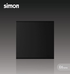 Simon E6 Bộ công tắc trung gian đơn (Đen), 721026-26