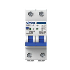 Aptomat chống giật 30mA 6000A 2P RCBO 6k 2P 50A Simon SMB65CL-63C50/2