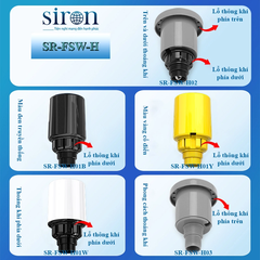 Công tắc phao điện dạng treo lắp ngoài trời Siron SR-FSW-H02