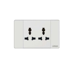Simon K9 - Bộ ổ cắm đôi 3 chấu đa năng 594202