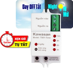 Công Tắc Cảm Ứng Ánh Sáng Hẹn Giờ Kawasan TS01-TIME