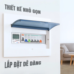 Đồng hồ đo công suất, công tơ điện tử 1 pha, lắp thanh ray âm tủ điện, công suất tiêu thụ, Kawasan MPM5