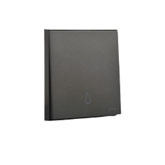 Bộ công tắc nút nhấn chuông cửa mặt vuông màu Xám (Grey) Simon E6 726301-61