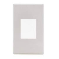 Khung dọc 120 dùng cho 2 MCB màu trắng Simon 51A H120-2