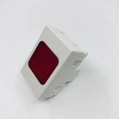 Đèn báo LED (Màu đỏ) màu trắng Simon 51A H602